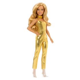 Barbie HRH19 Golden Dreams - Fashionistas Büyüleyici Parti Bebeği