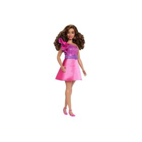 Barbie HRH22 Payetli Pembe Elbiseli Büyüleyici Parti Bebeği