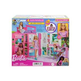 Barbie HRJ77 Portatif Tatil Evi ve Bebek Oyun Seti