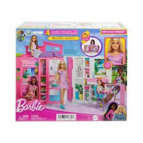 Barbie HRJ77 Portatif Tatil Evi ve Bebek Oyun Seti