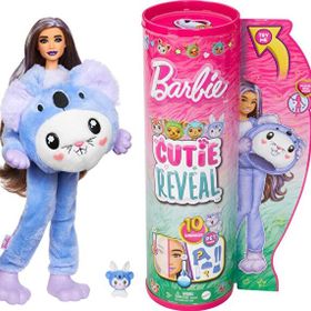 Barbie HRK22-HRK26 Cutie Reveal Bebekler şirin Kostümler Serisi Koala Tavşan
