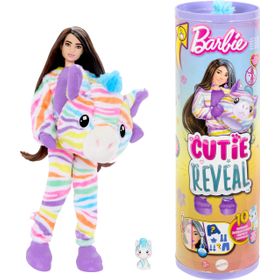 Barbie HRK39 Cutie Reveal Barbie Rüya Renkler Serisi Zebra