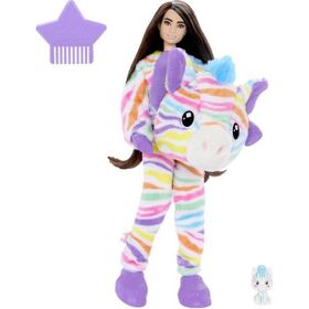 Barbie HRK39 Cutie Reveal Barbie Rüya Renkler Serisi Zebra