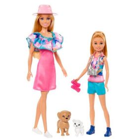 Barbie HRM09 Barbie ve Stacie Kız Kardeşler İkili Set