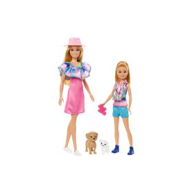 Barbie HRM09 Barbie ve Stacie Kız Kardeşler İkili Set