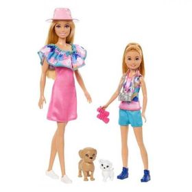 Barbie HRM09 Barbie ve Stacie Kız Kardeşler İkili Set