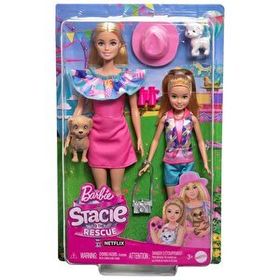 Barbie HRM09 Barbie ve Stacie Kız Kardeşler İkili Set