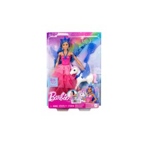 Barbie HRR16 Bunny Mavi Saçlı Prenses Bebek