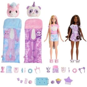 Barbie HRY15 Cutie Reveal Pijama Partisi Oyun Seti