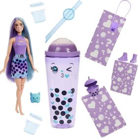 Barbie HTJ19 Pop Reveal Bubble Tea Serisi - Taro Milk