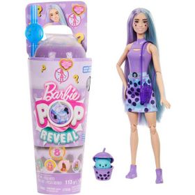 Barbie HTJ19 Pop Reveal Bubble Tea Serisi - Taro Milk