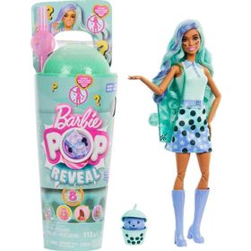 Barbie HTJ21 Pop Reveal Bubble Tea Serisi - Green Tea