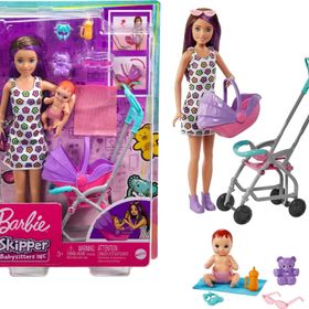 Barbie HTK35 Barbie Skipper Bebek Bakıcısı Oyun Seti