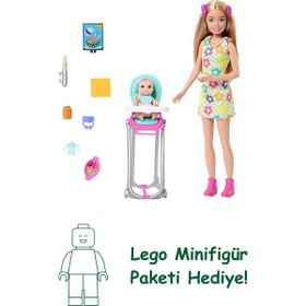 Barbie HTK35 Barbie Skipper Bebek Bakıcısı Oyun Seti