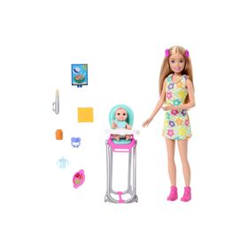 Barbie HTK35 Barbie Skipper Bebek Bakıcısı Oyun Seti