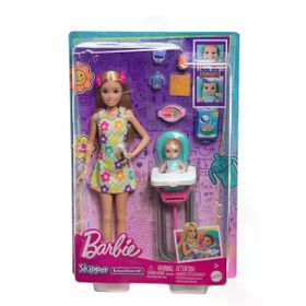 Barbie HTK35 Barbie Skipper Bebek Bakıcısı Oyun Seti