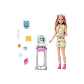 Barbie HTK35 Bebek Bakıcısı Skipper ve Aksesuarları Oyun Setleri