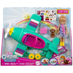 Barbie HTK38 Chelsea'nin Pervaneli Mini Uçağı Oyun Seti