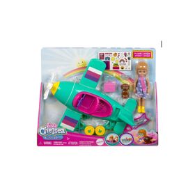 Barbie HTK38 Chelsea'nin Pervaneli Mini Uçağı Oyun Seti