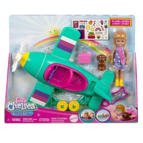 Barbie HTK38 Chelsea'nin Pervaneli Mini Uçağı Oyun Seti