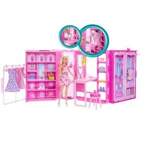Barbie HXD58 Rüya Gardırobu ve Bebek Oyun Seti