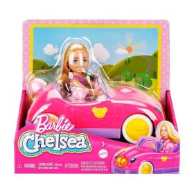 Barbie HXN05 Chelsea Ayıcıklı Araç Seti