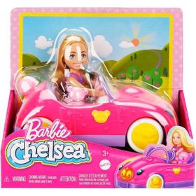Barbie HXN05 Chelsea Ayıcıklı Araç Seti