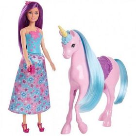 Barbie HYT62 Bebek ve Tek Boynuzlu At