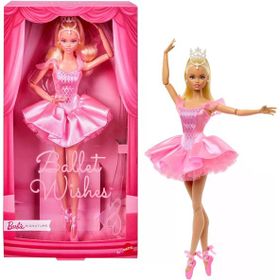 Barbie JBJ10 Ballet Wishes Sarı Saçlı Bebek