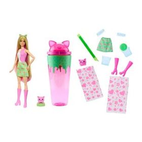 Barbie JCN85-JCN88 Pop Reveal Shake Serisi Pembe Kedi