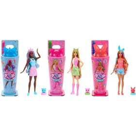 Barbie JCN85-JCN88 Pop Reveal Shake Serisi Pembe Kedi