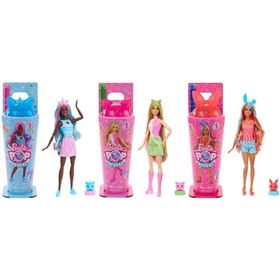 Barbie JCN85-JCN88 Pop Reveal Shake Serisi Pembe Kedi