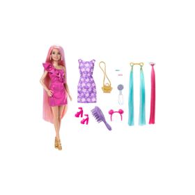Barbie JDC85 Muhteşem Saçlı Bebekler Pembe Saçlı Bebek