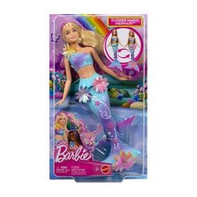 Barbie JDM72 Büyülü Çiçekler Deniz Kızı Bebeği