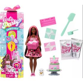 Barbie JFG68 - Mavi Kutu JFG71 Parti Paketi Minik Dostumun Doğum Günü Serisi