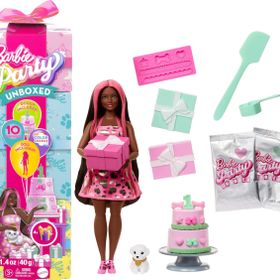 Barbie JFG68 - Mavi Kutu JFG71 Parti Paketi Minik Dostumun Doğum Günü Serisi