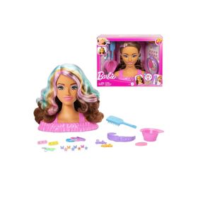 Barbie JFG82 Kahverengi Saçlı Saç Tasarımı Büstü