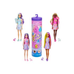 Barbie JFV58 Color Reveal Balondan Hayvan Figürleri Serisi Sürpriz Paket Oyun Seti