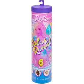 Barbie JFV58 Color Reveal Balondan Hayvan Figürleri Serisi Sürpriz Paket Oyun Seti