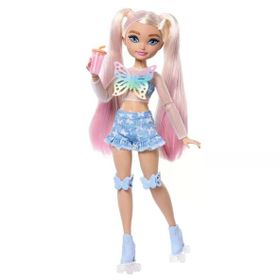 Barbie JFX96 Dream Besties Paten Partisi Malibu Bebek ve Aksesuarları