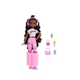 Barbie JFX97 Dream Besties Paten Partisi Brooklyn Bebek ve Aksesuarları