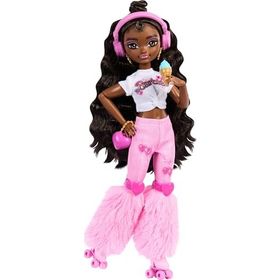 Barbie JFX97 Dream Besties Paten Partisi Brooklyn Bebek ve Aksesuarları