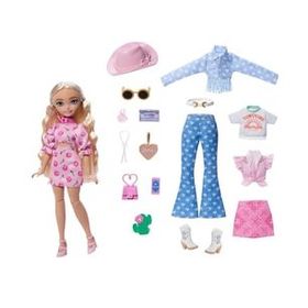 Barbie JGH87 Dream Besties Festival Kombinleri Malibu Bebek ve Aksesuarları