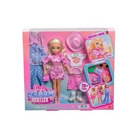 Barbie JGH87 Dream Besties Festival Kombinleri Malibu Bebek ve Aksesuarları