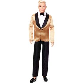 Barbie JGK55 Holiday Ken Mutlu Yıllar Oyuncak Bebek