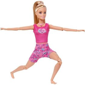 Barbie JJN55 Sesli ve Işıklı Duyarlı Hareketler Bebeği