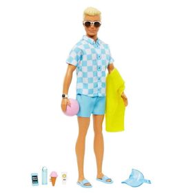 Barbie Ken HPL74 Plaj Günü Bebeği