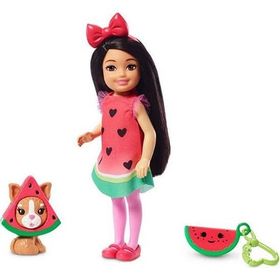 Barbie Kostümlü Chelsea Ve Hayvacığı Oyun Setleri
