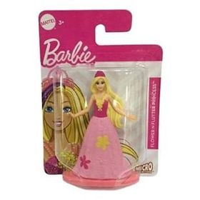 Barbie Mini Figürler Flower N Flutter Prıncess - Sarı Pembe