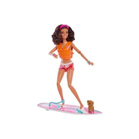 Barbie MTL-HPL69 Pembe Sörf Yapıyor Oyun Seti